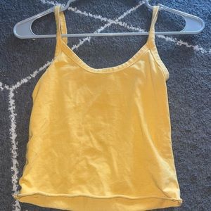 Yellow Tank Top